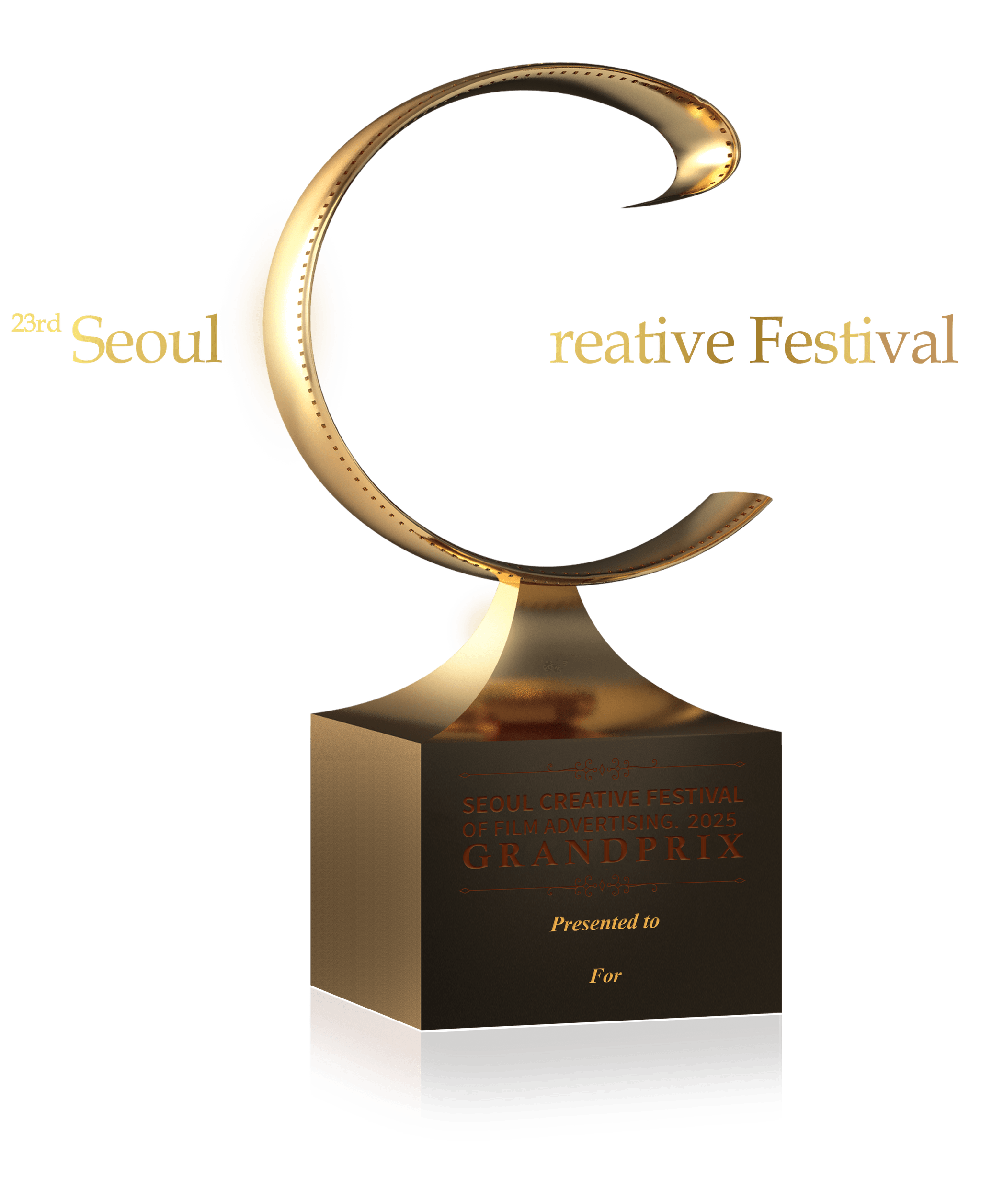 23rd Seoul Creative Festival Trophy